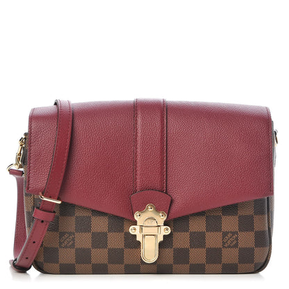 Louis Vuitton Damier Ebene Clapton Raisin 1 of 7