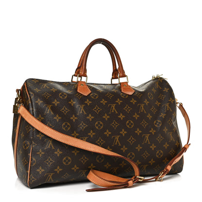 Louis Vuitton Monogram Speedy Bandouliere 35 3 of 12