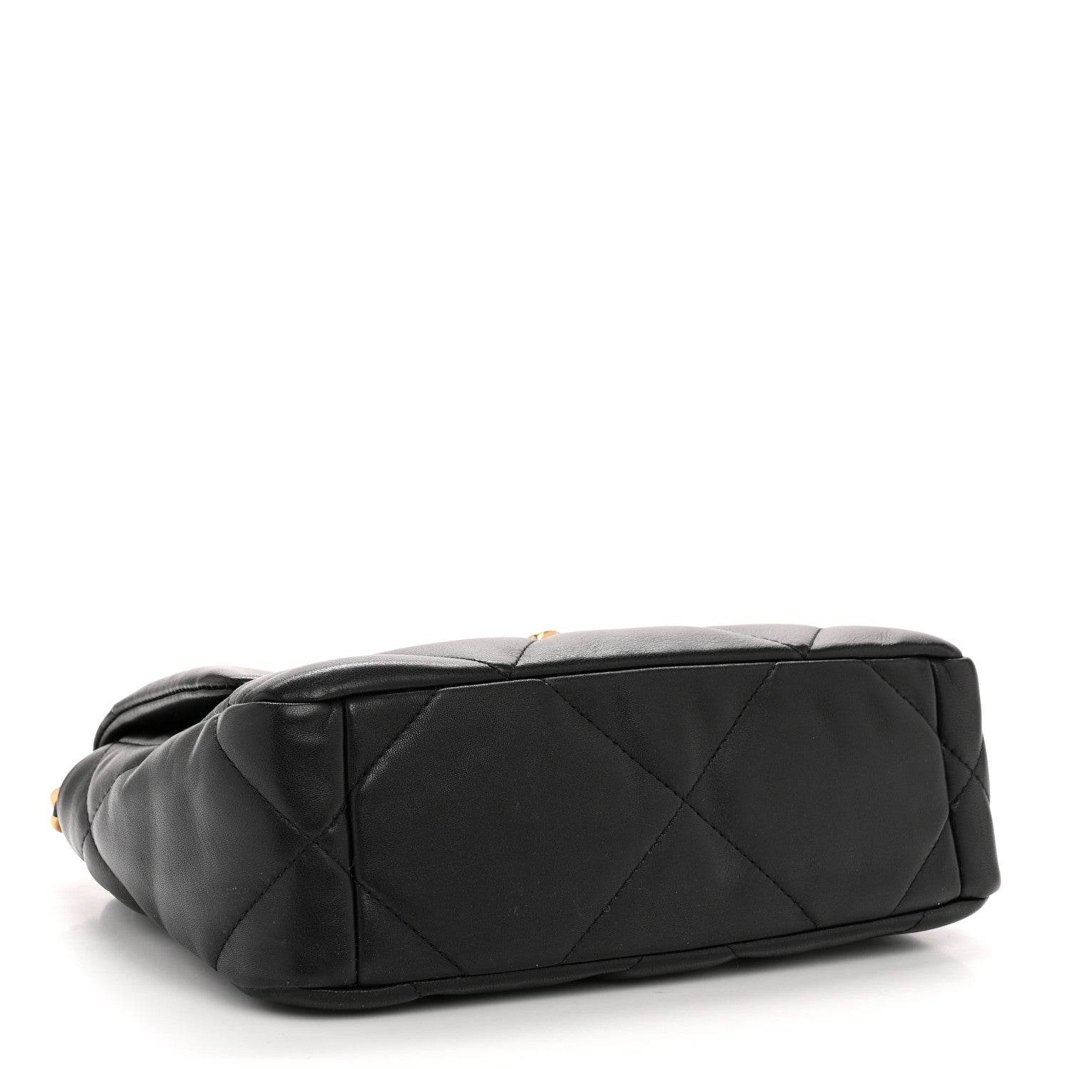 Chanel Lambskin Quilted Medium Chanel 19 Flap Black 4 of 14