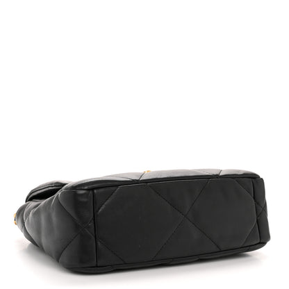 Chanel Lambskin Quilted Medium Chanel 19 Flap Black 4 of 14