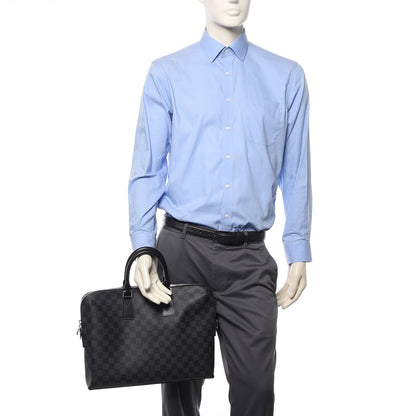 Louis Vuitton Damier Graphite Porte-Documents Jour 2 of 9