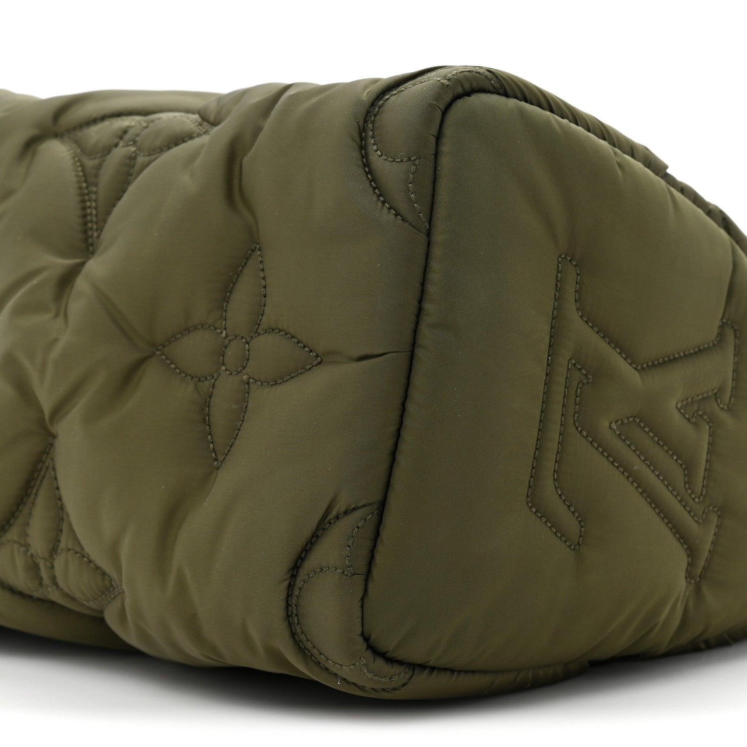 Louis Vuitton LOUIS VUITTON Econyl Mini Monogram Pillow Speedy Bandouliere 25 Khaki 8 of 9