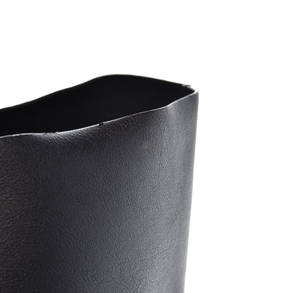 Saint Laurent Calfskin Large Shopping Tote Black 15 of 17