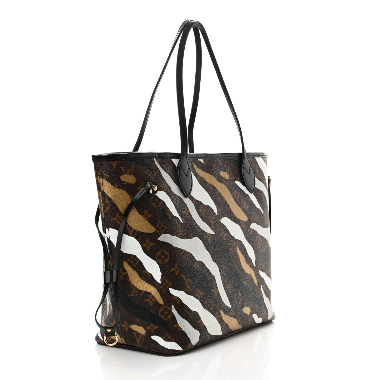x LoL Monogram Neverfull MM Gold Silver
