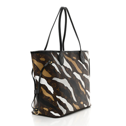 Louis Vuitton x LoL Monogram Neverfull MM Gold Silver 4 of 12