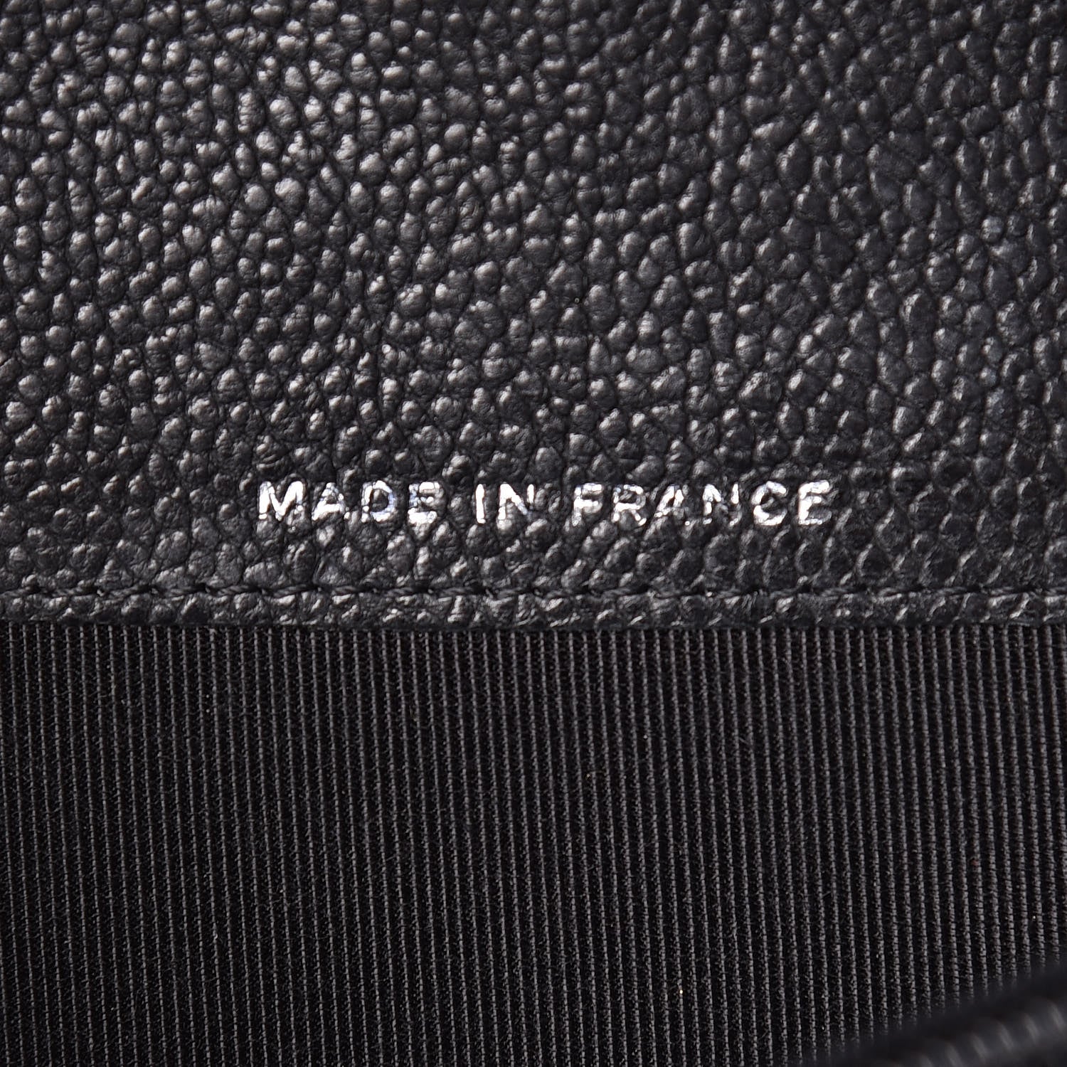 Chanel Caviar Quilted Reissue Yen Wallet Black 7 of 12