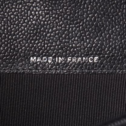 Chanel Caviar Quilted Reissue Yen Wallet Black 7 of 12