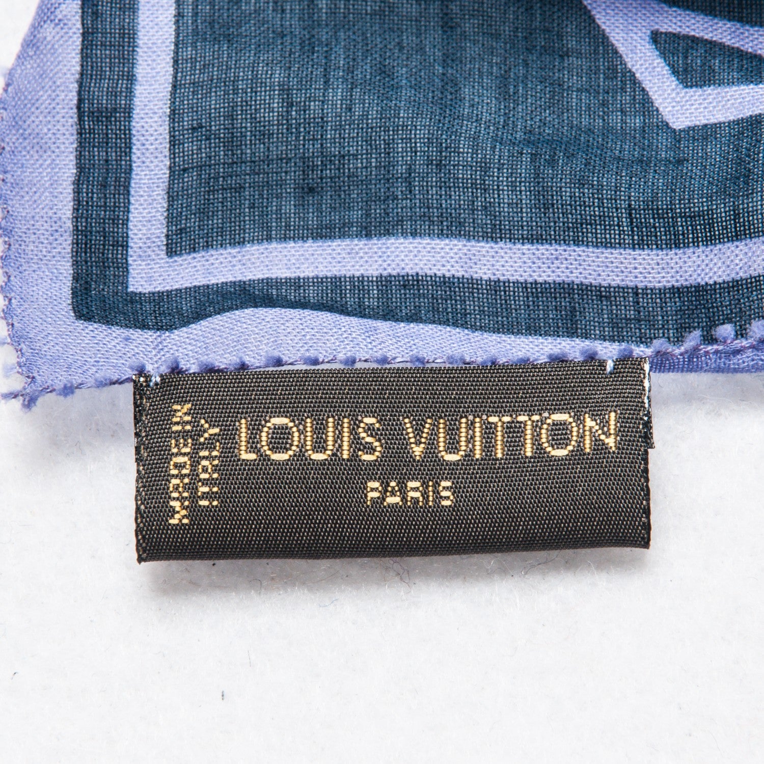 Louis Vuitton Cotton Ipanema Sarong Scarf Purple 4 of 6