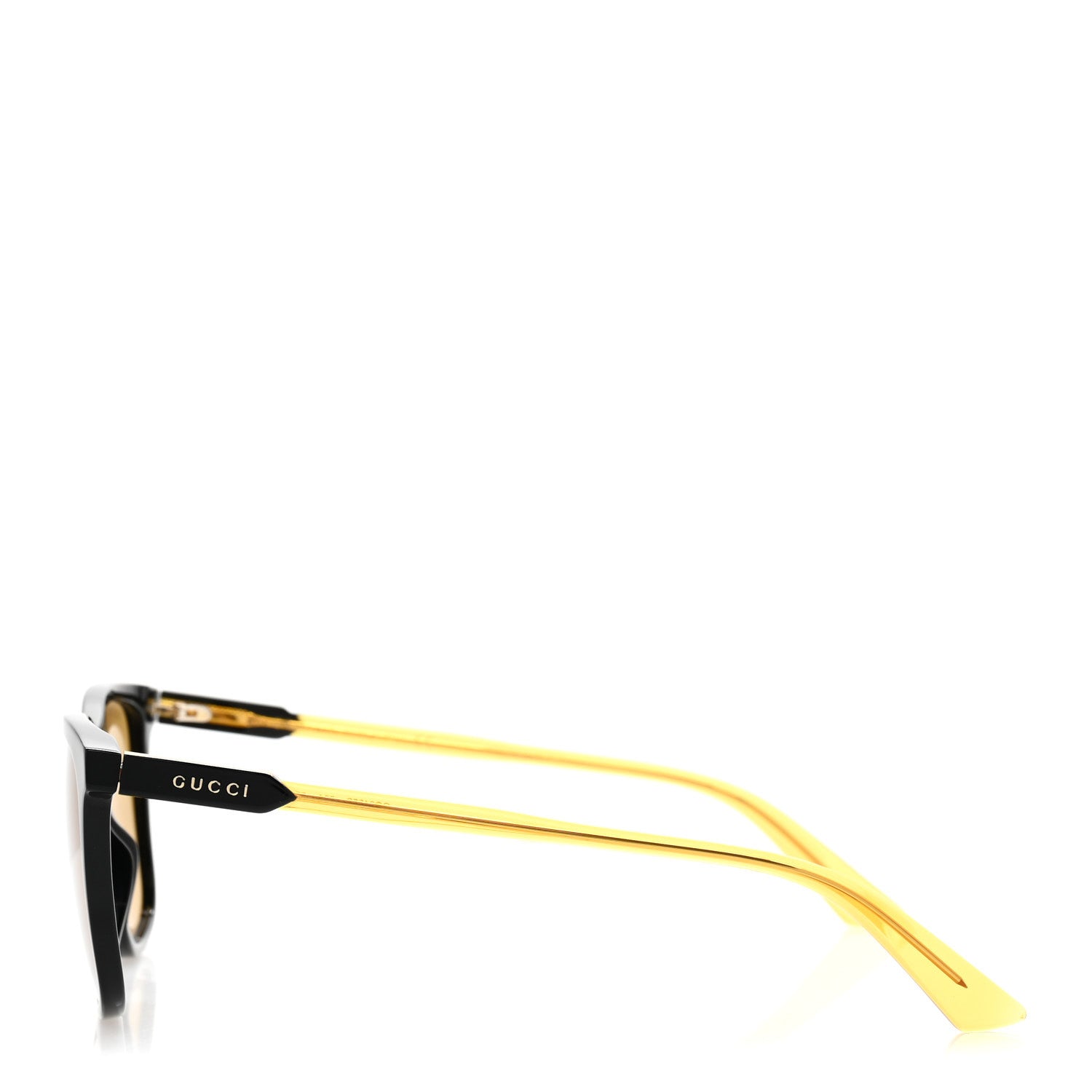 Gucci Acetate Frame Sunglasses GG0495SA Yellow Black 3 of 8