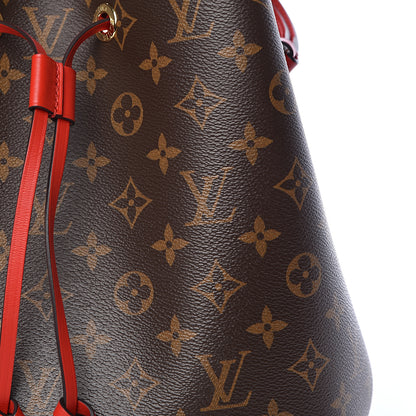 Louis Vuitton Monogram Neonoe MM Coquelicot 9 of 11