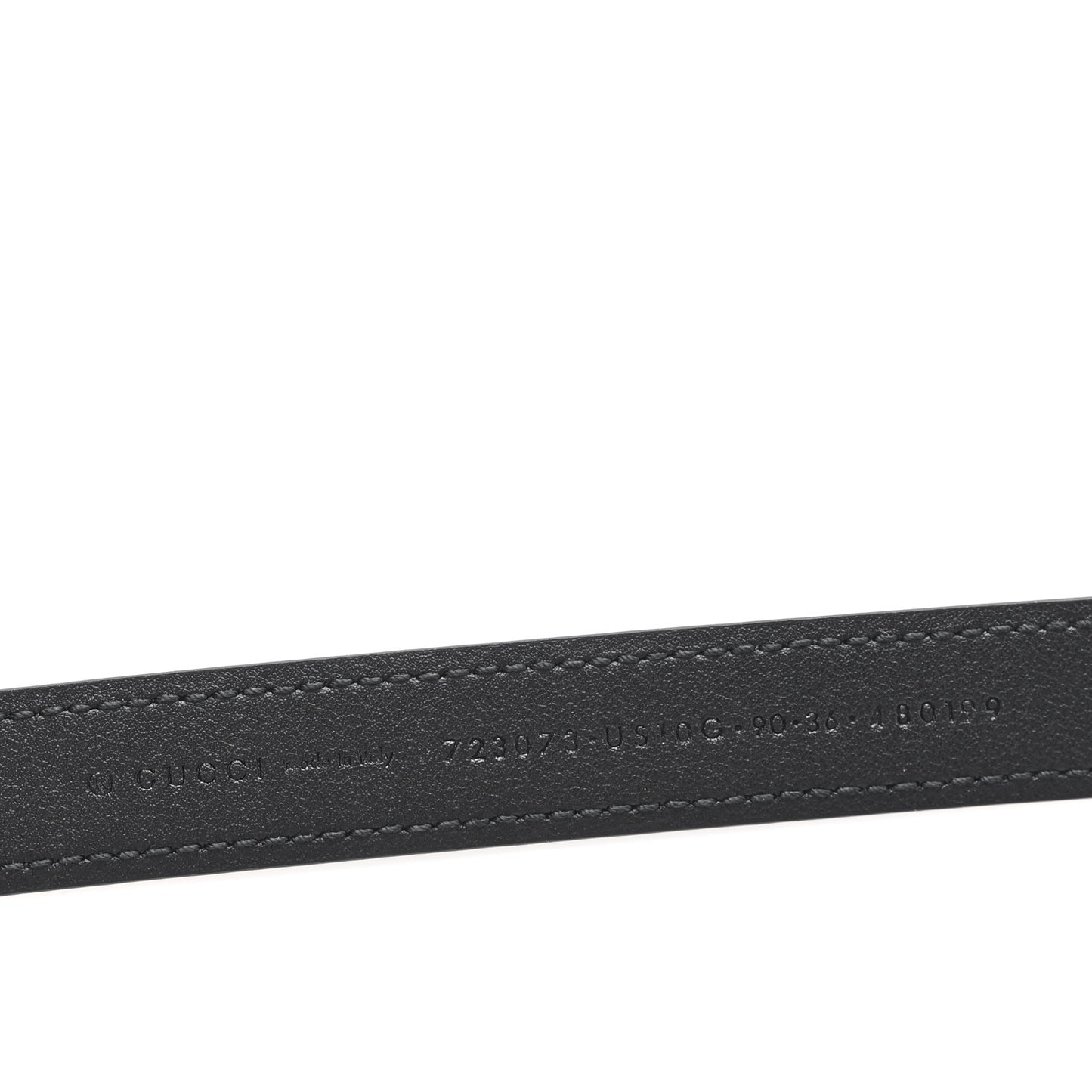 Ciny Lux Calfskin Blondie 30mm Belt 90 36 Black