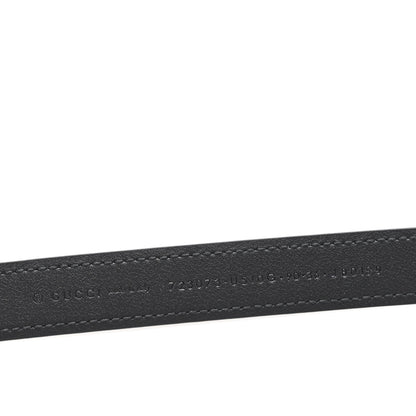 Gucci Ciny Lux Calfskin Blondie 30mm Belt 90 36 Black 3 of 4