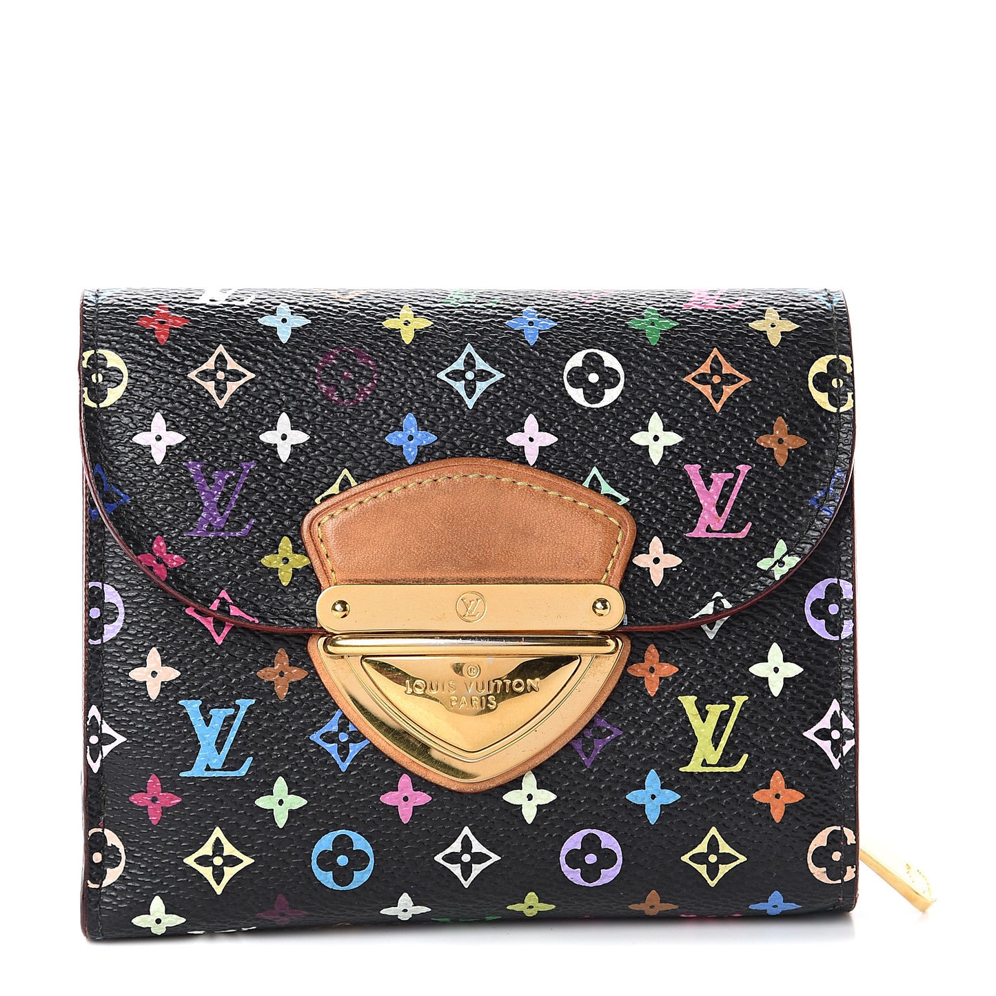 Monogram Multicolor Joey Wallet Black Grenade