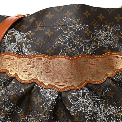Louis Vuitton Monogram Dentelle Fersen Gold 6 of 8