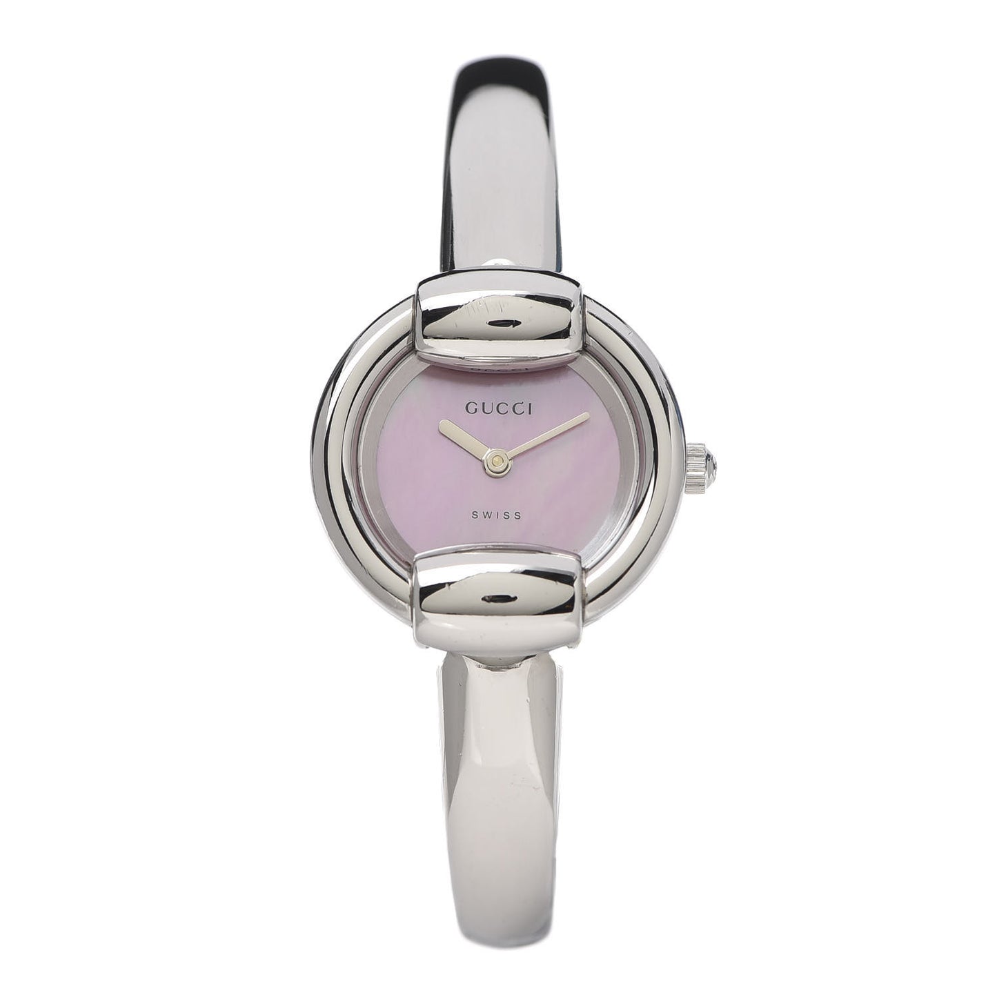 Stainless Steel Pink Mother of Pearl 25mm 1400L Quartz Watch