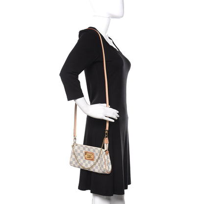 Louis Vuitton Damier Azur Eva Clutch 2 of 10