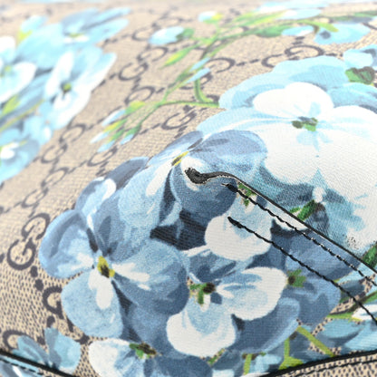 Gucci GG Supreme Monogram Blooms Medium Reversible Tote Beige Blue 20 of 22