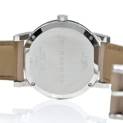 Burberry Stainless Steel Calfskin 38mm The City Quartz Watch Beige BU9010 5 of 7