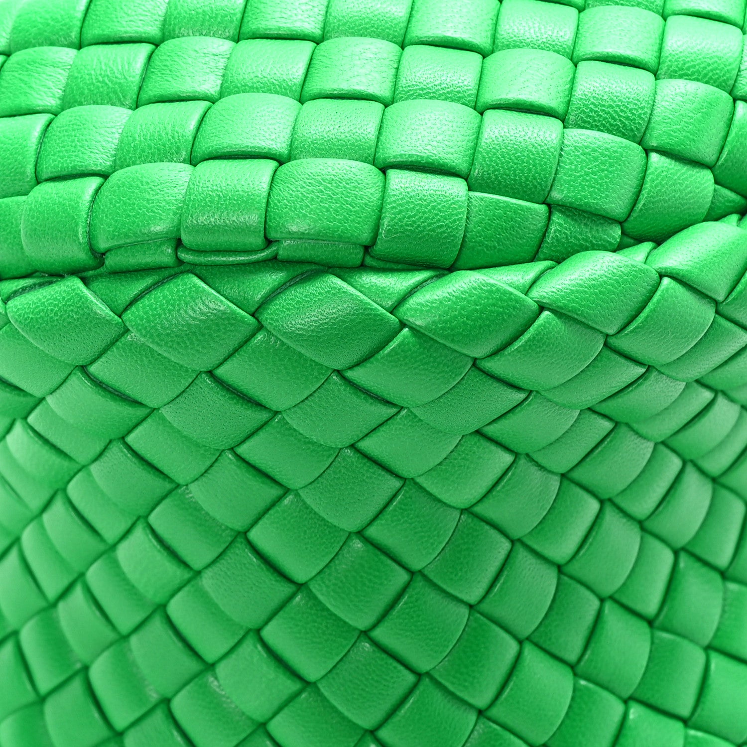 Bottega Veneta Rubber Intreccio Padded Mini Jodie Parakeet 6 of 9