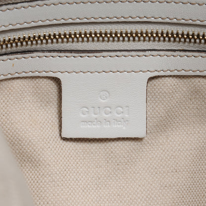 Gucci Monogram Medium Heritage Shoulder Bag Navy 6 of 7