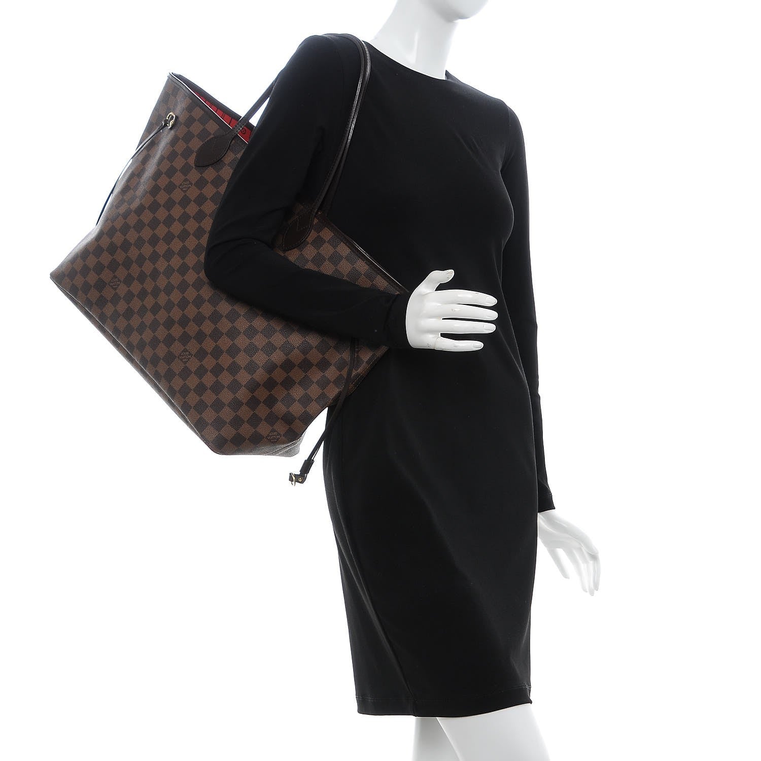 Louis Vuitton Damier Ebene Neverfull GM 3 of 27