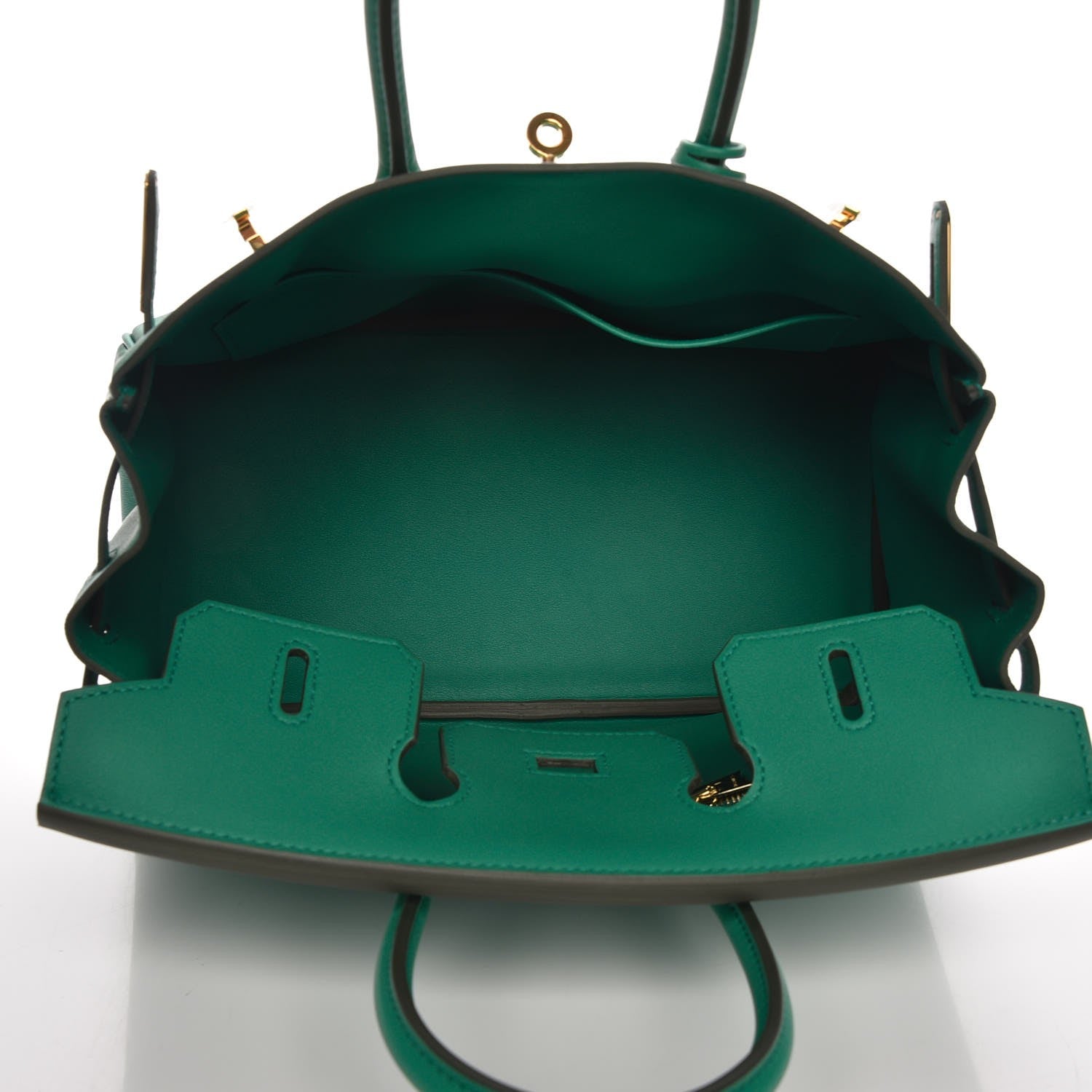 Hermes Swift Birkin 25 Vert Vertigo 30 of 32
