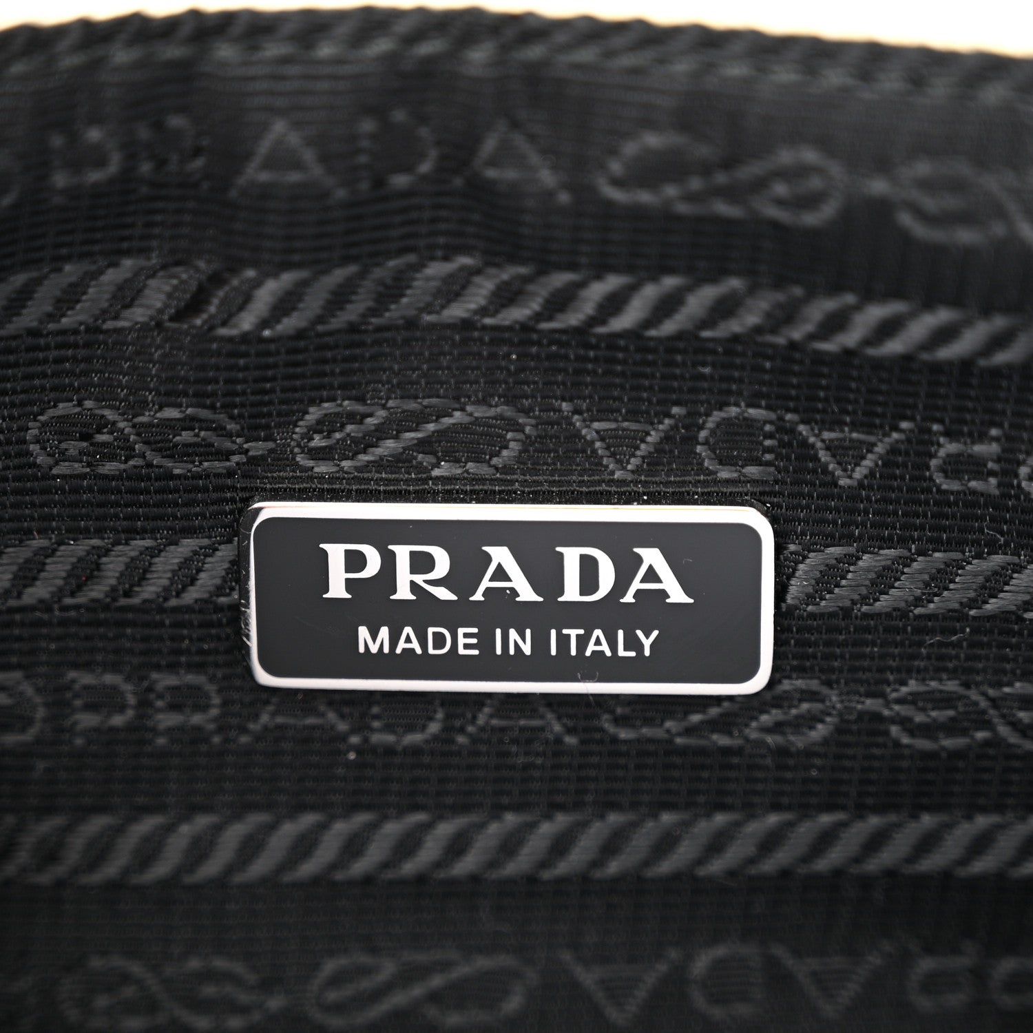 Prada Grace Lux Triangle Shoulder Bag White 7 of 10