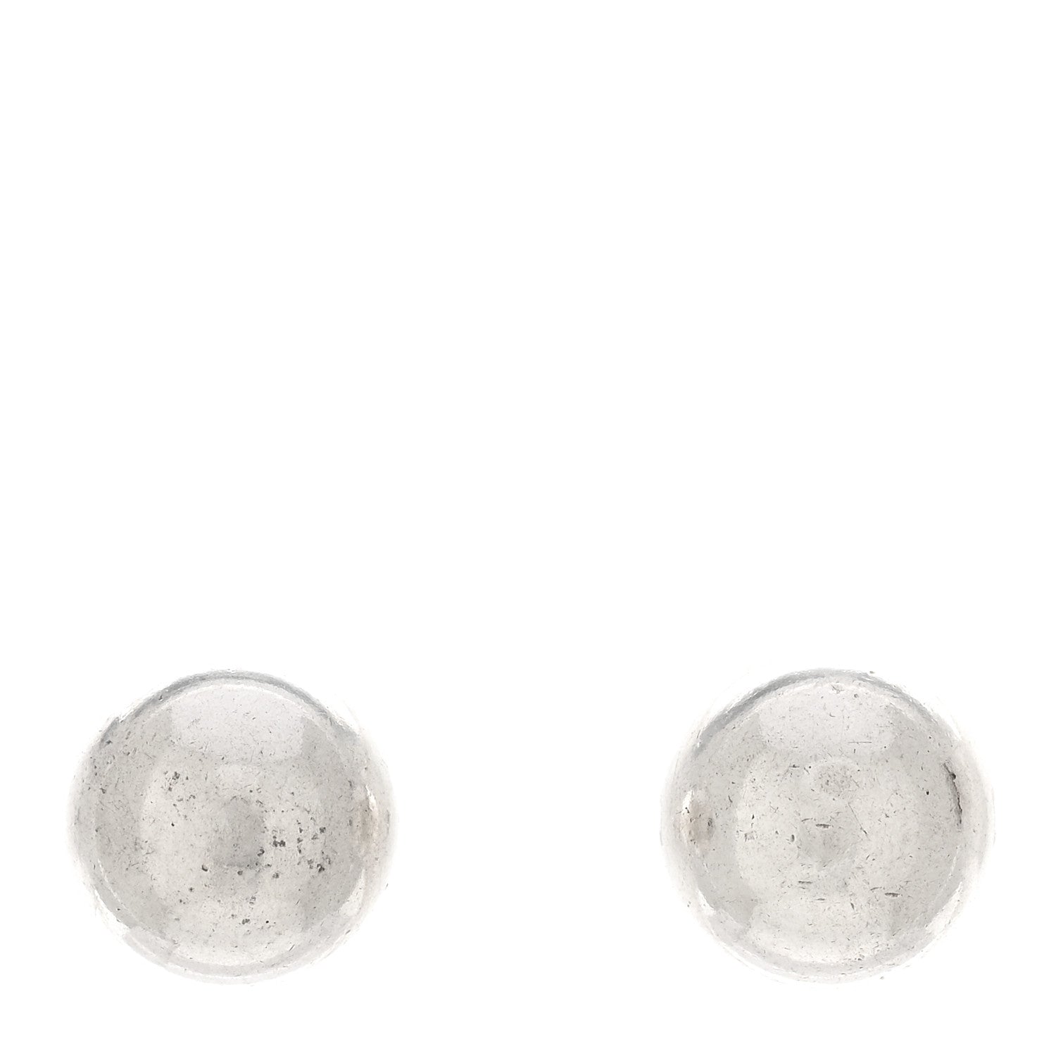 Tiffany Sterling Silver 10mm HardWear Ball Earrings 1 of 4