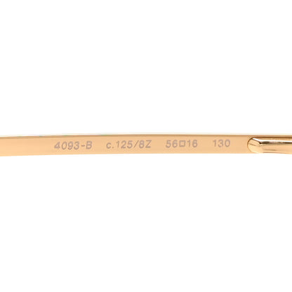 Chanel Crystal CC Logo Sunglasses 4093-B Gold 6 of 8