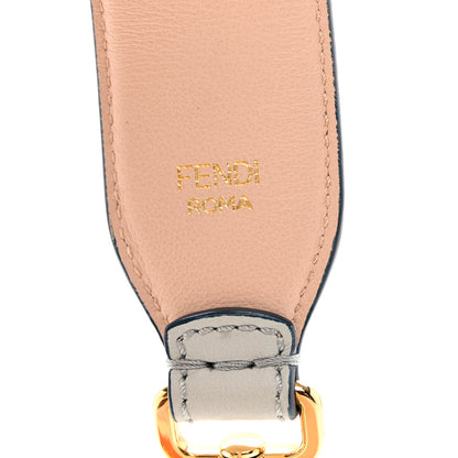 Fendi Vitello Dolce Plexiglass Bi-Color Studded Strap You Grigio Perla Plaster Multicolor 3 of 4