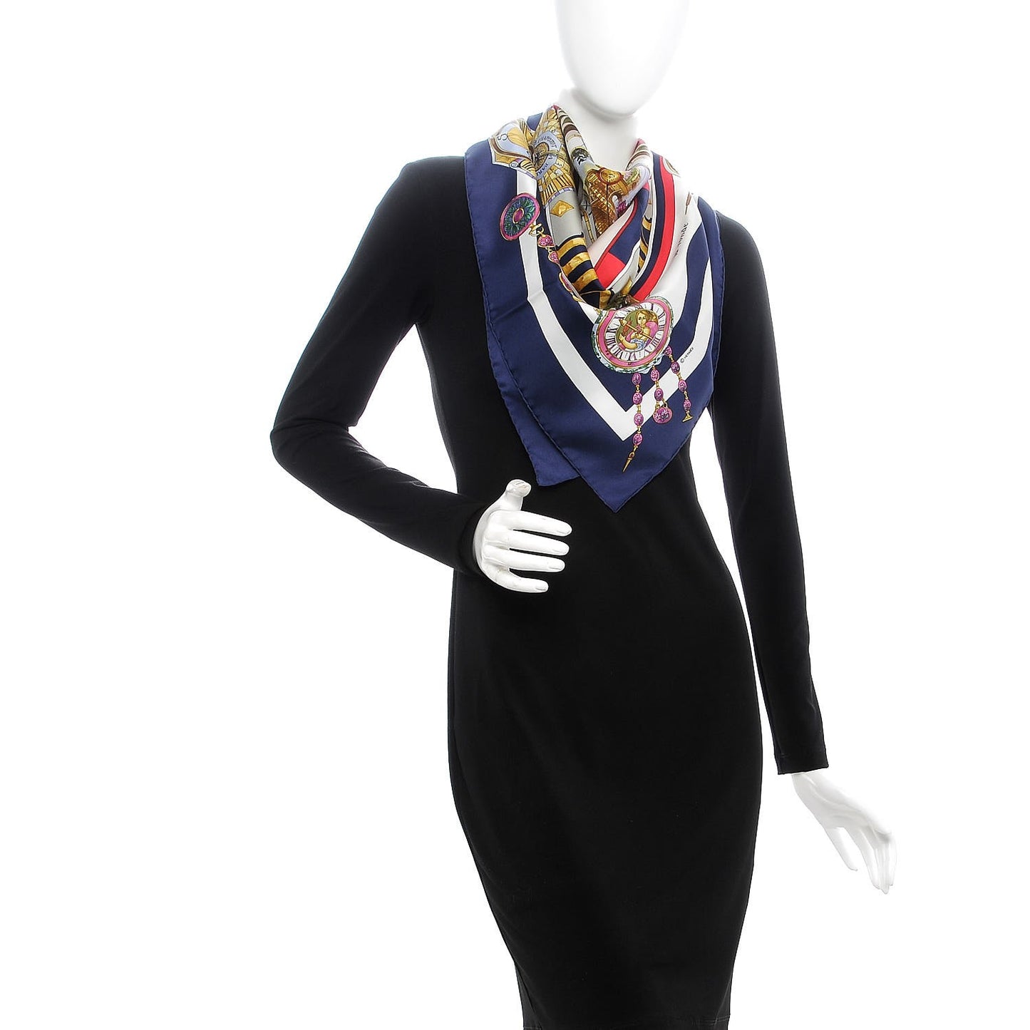 Silk Parmi Les Fleurs Scarf 90