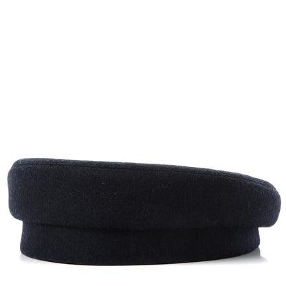 Hermes Wool Beret 57 Blue 1 of 10