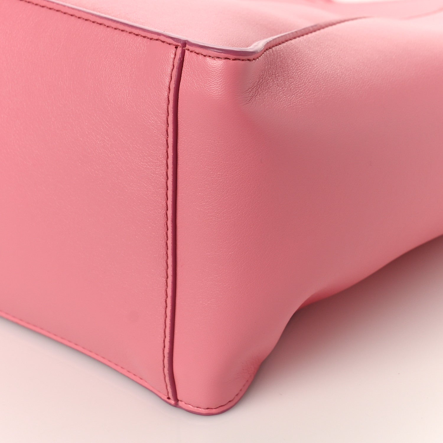 Stella McCartney Eco Alter Nappa East West Perforated Tote Pink 9 of 9