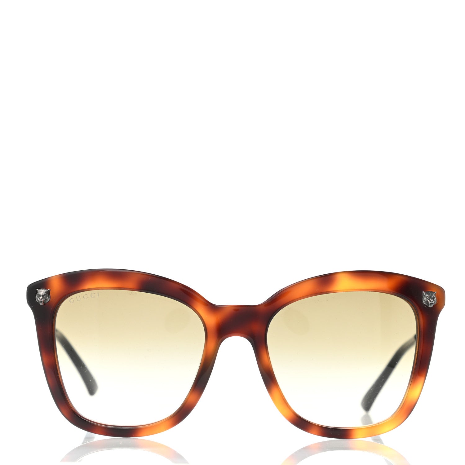 Gucci Cat Eye Sunglasses GG0217S Tortoise 2 of 4