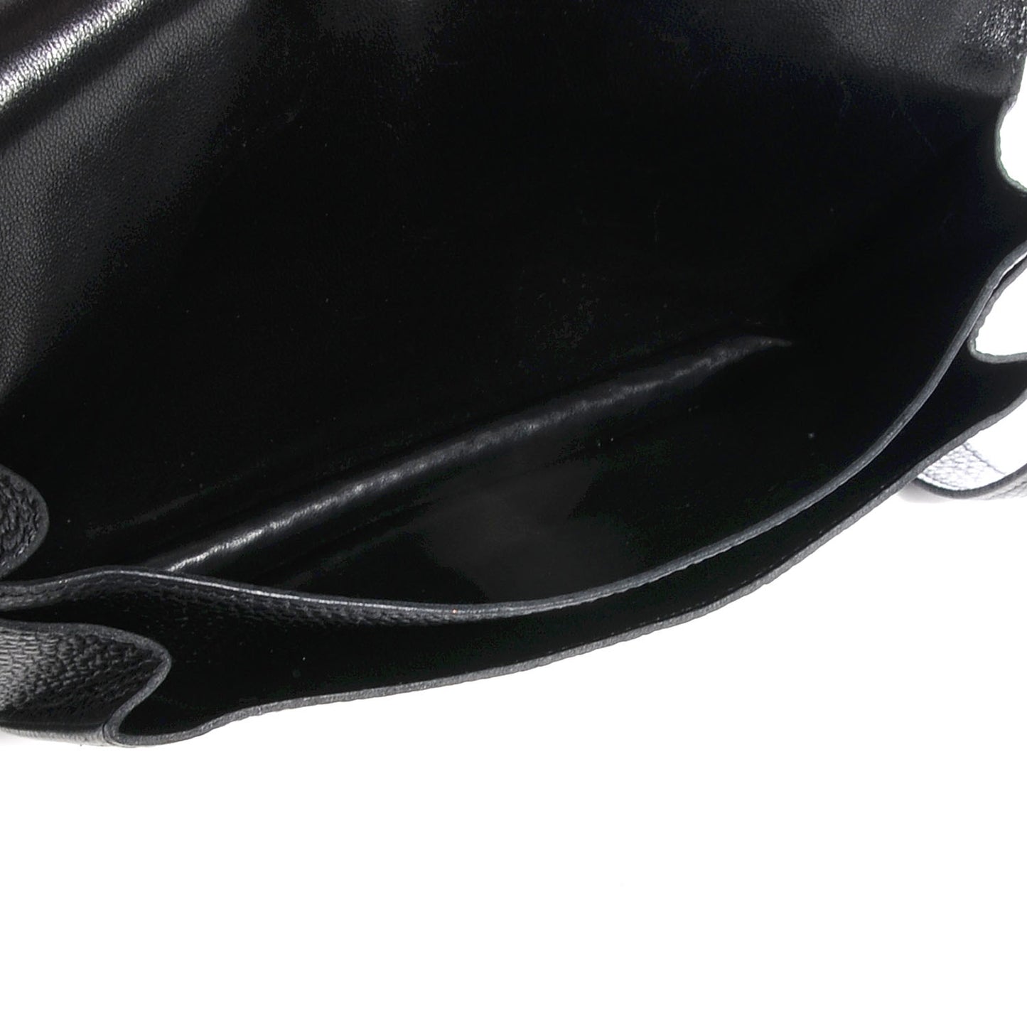 Togo Dogon Wallet Waist Pouch Black