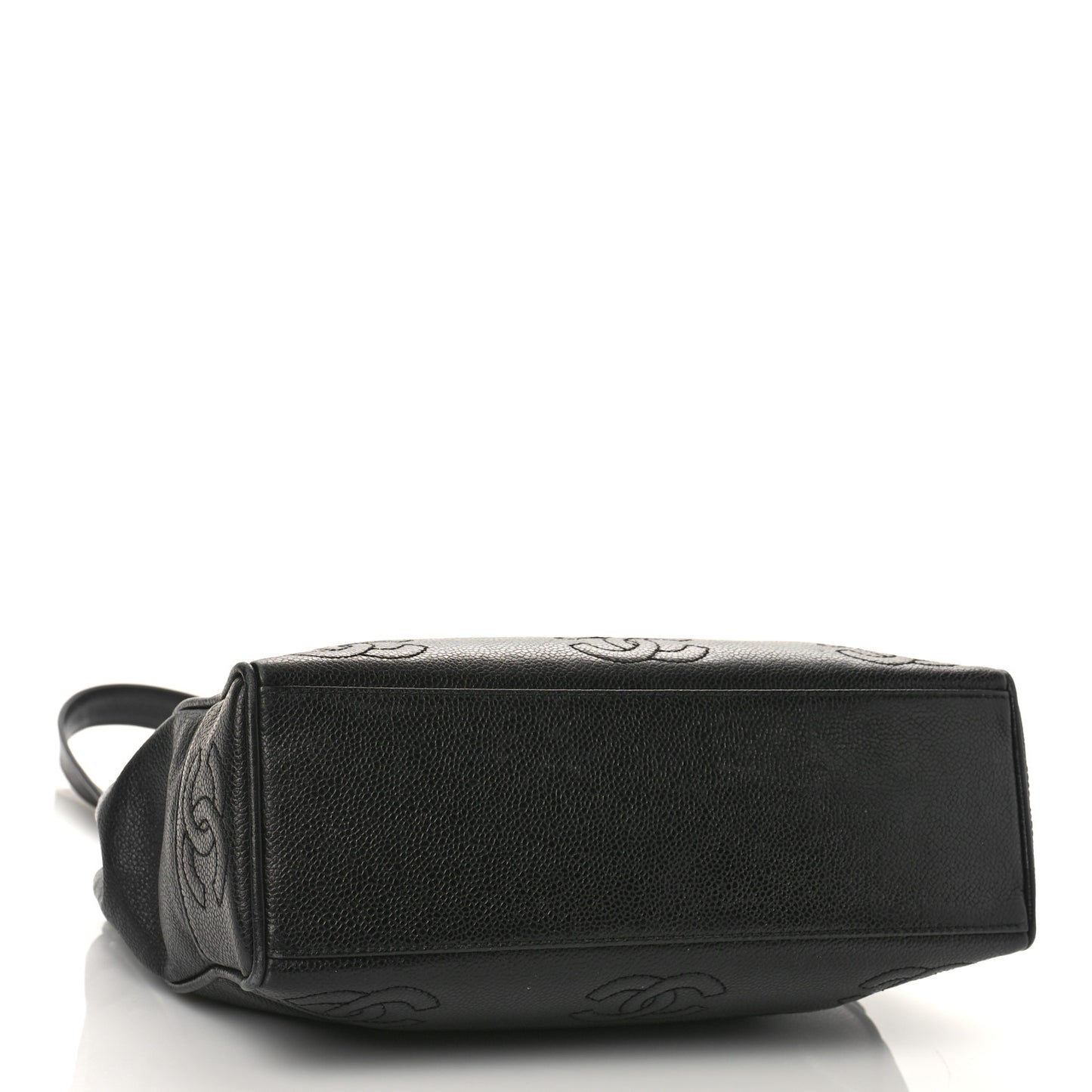 Caviar CC Shoulder Bag Black