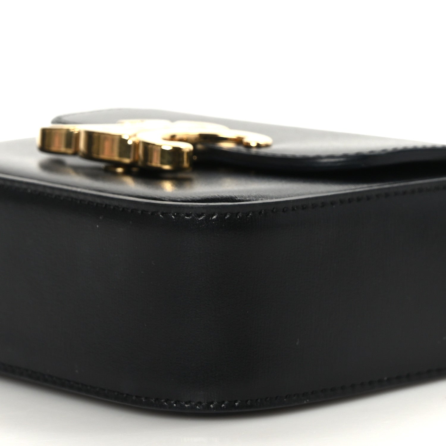Celine Shiny Calfskin Mini Triomphe Black 8 of 8