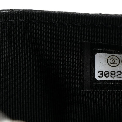 Chanel Caviar Quilted CC Zip Card Holder Black 7 of 8