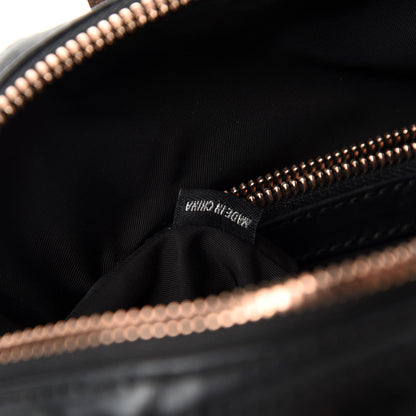 Alexander Wang Pebbled Calfskin Mini Emile Black Rose Gold Hardware 14 of 16