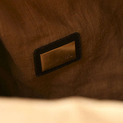 Fendi Zucca Nappa Nuvolata Vitello Tortuga Spy Tobacco Moro 6 of 12