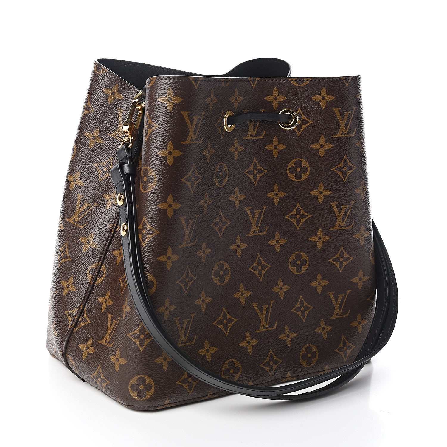 Louis Vuitton Monogram Neonoe MM Black 2 of 8
