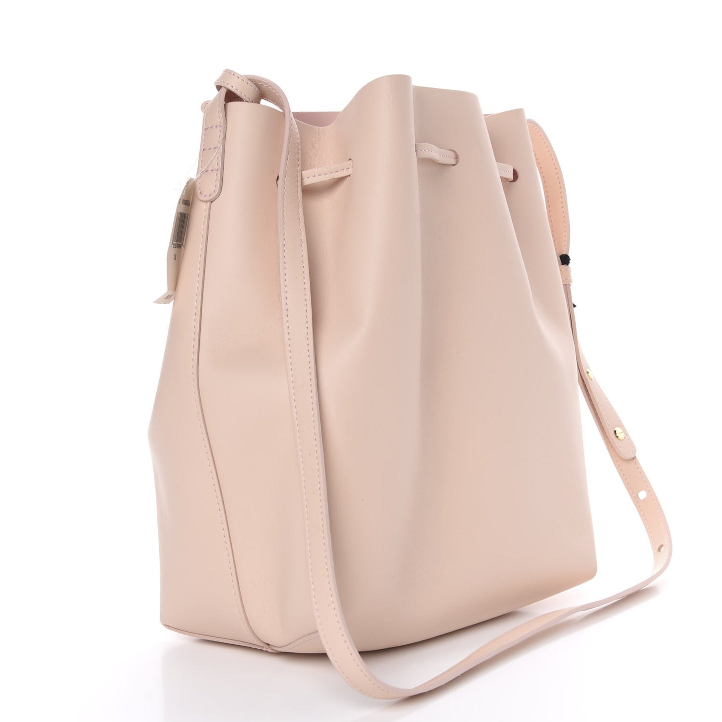 Calfskin Bucket Bag Rosa