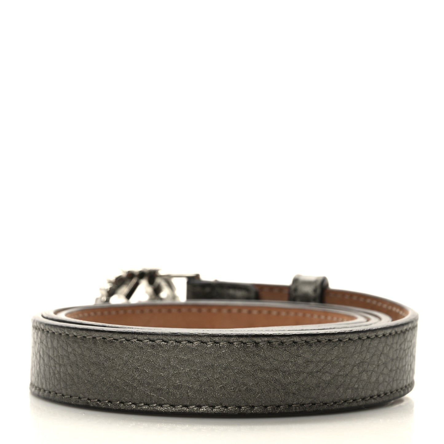 Calfskin Crystal Interlocking G Belt 85 34 Sasso