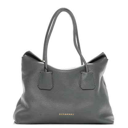 Burberry London Grainy Calfskin Medium Baynard Tote Storm Grey 1 of 6