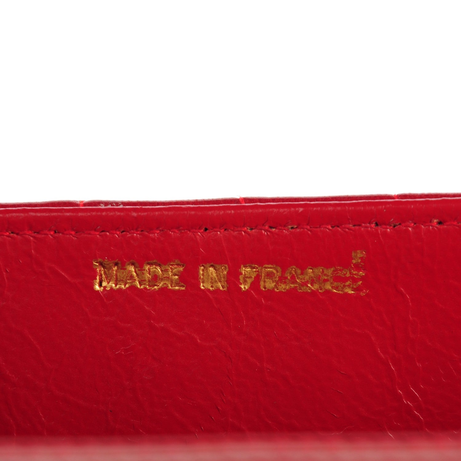 Chanel Lambskin Vertical Quilted Small Medallion Single Flap Red 10 of 12