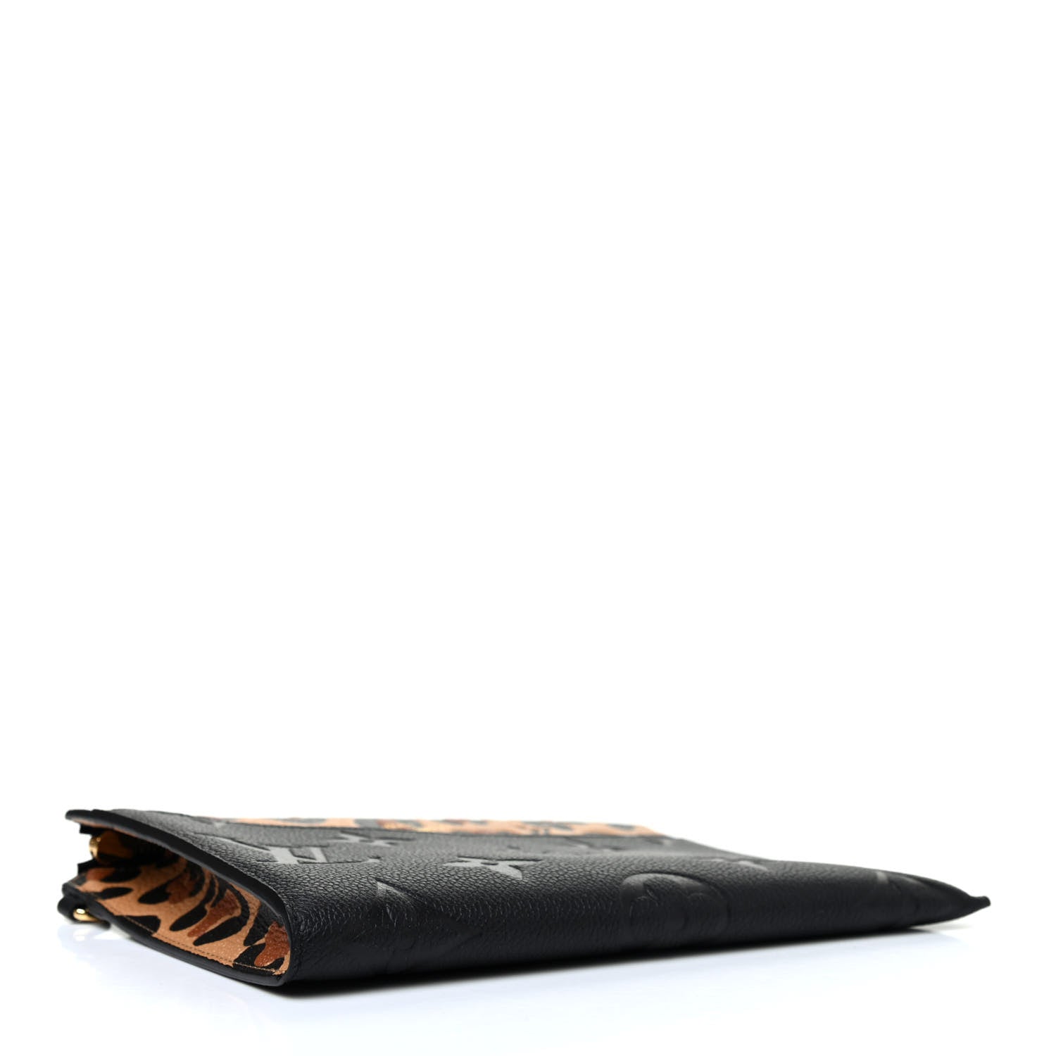 Louis Vuitton Empreinte Monogram Giant Wild at Heart Pochette Melanie MM Black 3 of 4