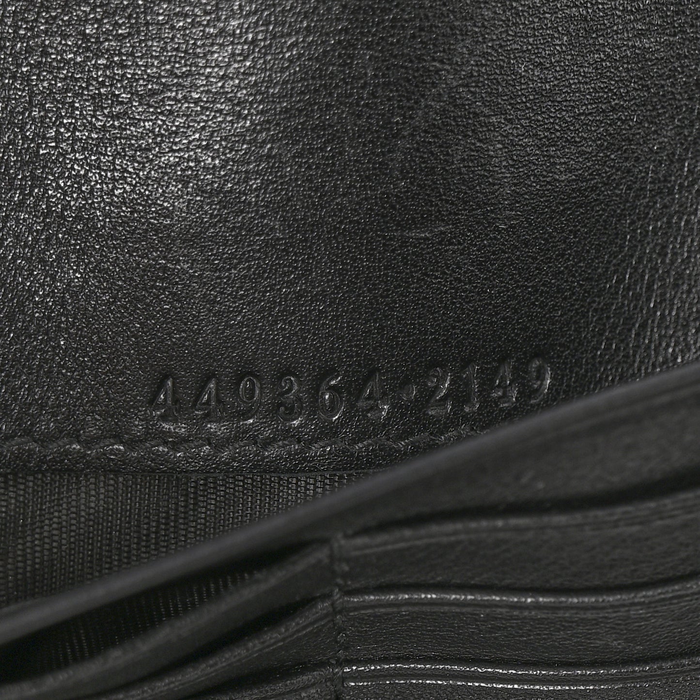 Soft Microguccissima Continental Zip Wallet Black