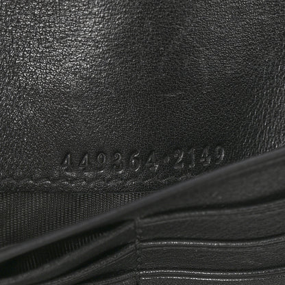 Gucci Soft Microguccissima Continental Zip Wallet Black 8 of 12