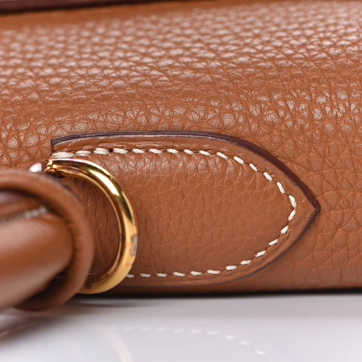 Hermes Togo Kelly Retourne 35 Gold 32 of 38