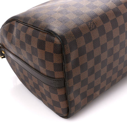Louis Vuitton Damier Ebene Speedy Bandouliere 30 12 of 15